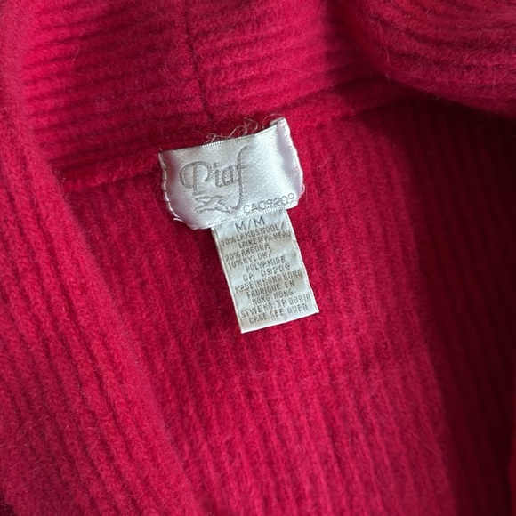 VINTAGE LAMBSWOOL AND ANGORA VEST - Picture 2 of 6